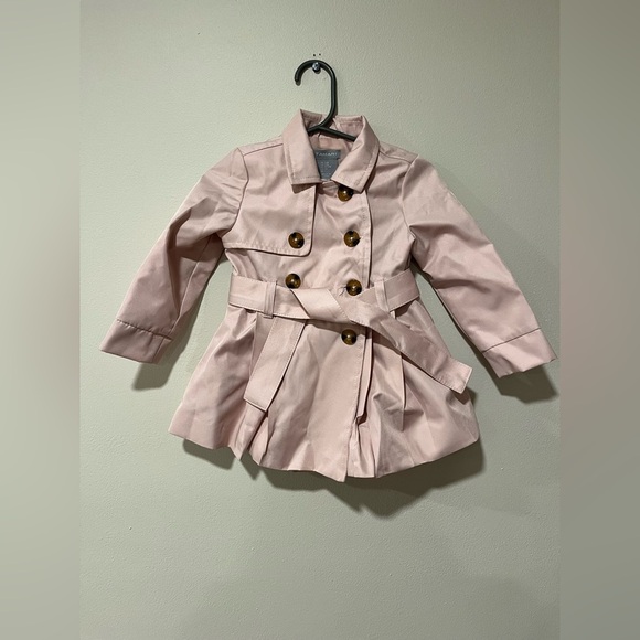 Tahari Other - Kids Pink Trench Coat